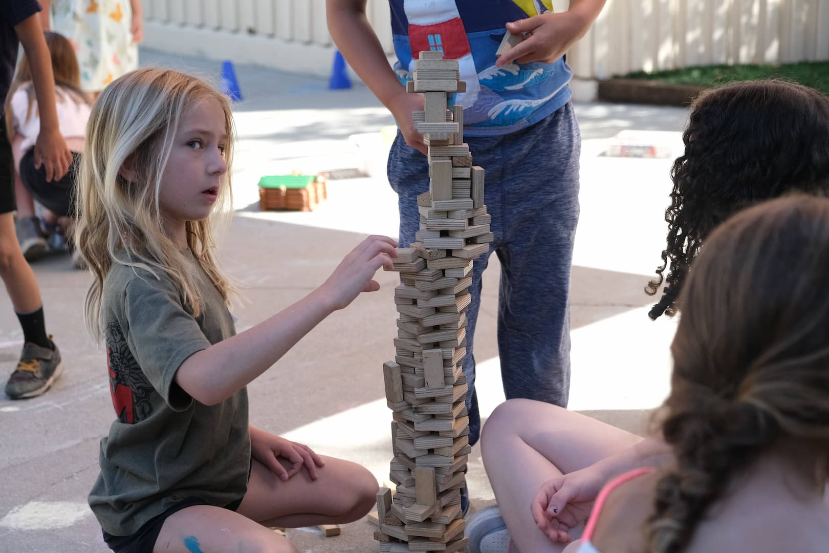 building block tower